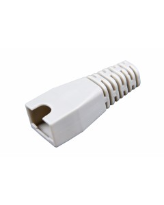 Osłonka konektora RJ45 non-snag-proof, średnica kabla 5-6mm, kolor szary